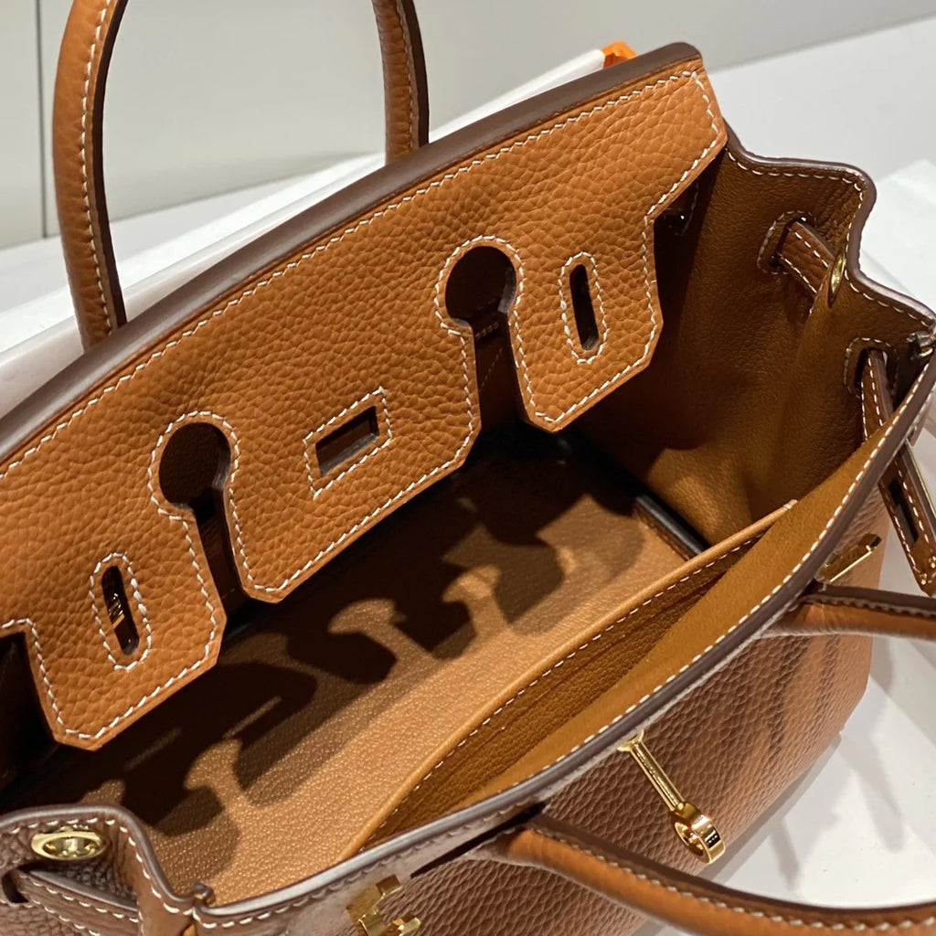 Hermès Birkin Mini Bag 20cm brown leather with shoulder strap