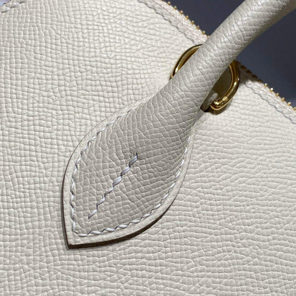 Hermes Bolide 1923 Bag 25 in Beige Epsom Calfskin Gold Hardware