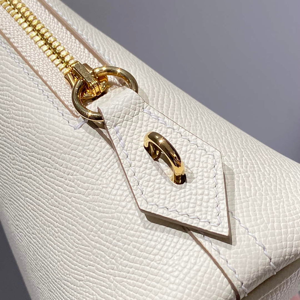 Hermes Bolide 1923 Bag 25 in Beige Epsom Calfskin Gold Hardware