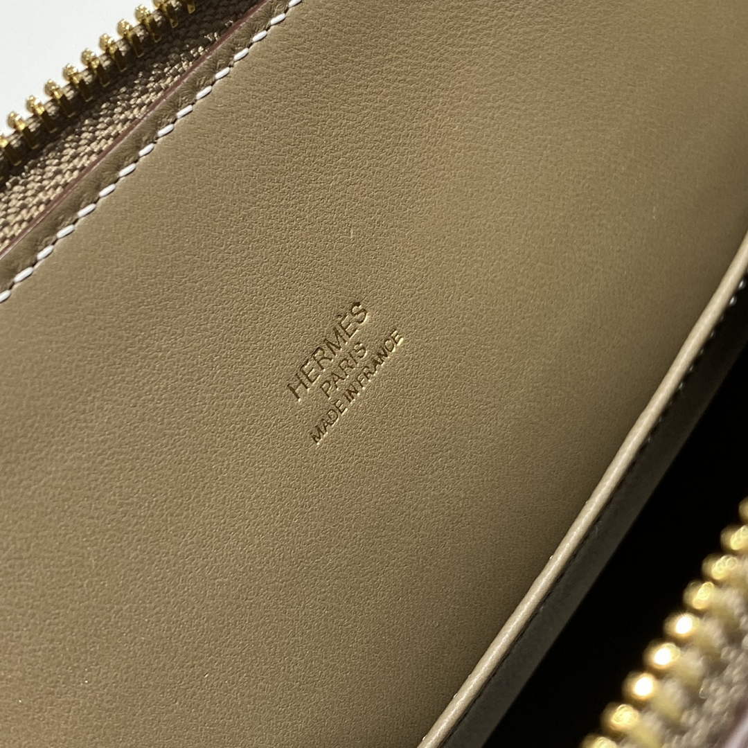 Hermes Bolide 1923 Bag 25 in Dark Gray Epsom Calfskin Gold Hardware