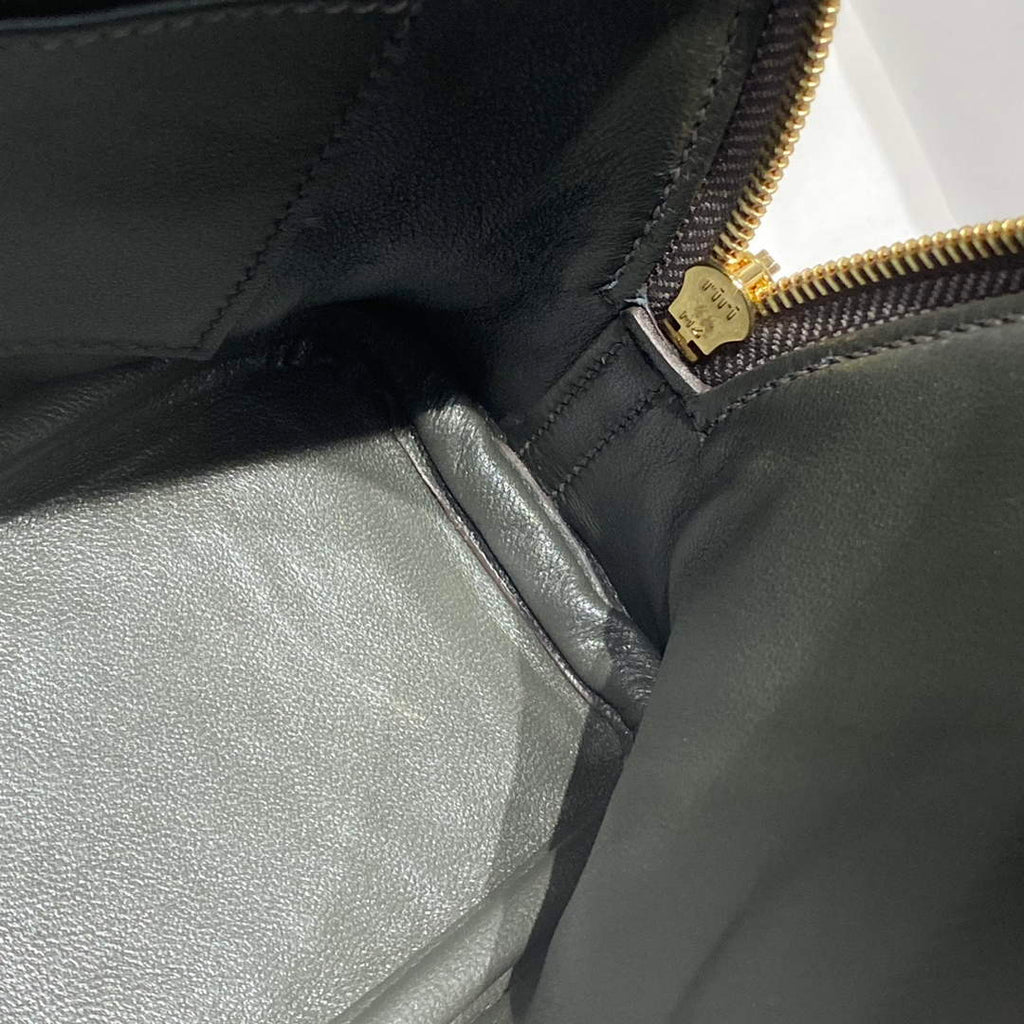 Hermes Bolide 1923 Mini Bag in Gray Evercolor Calfskin Gold Hardware