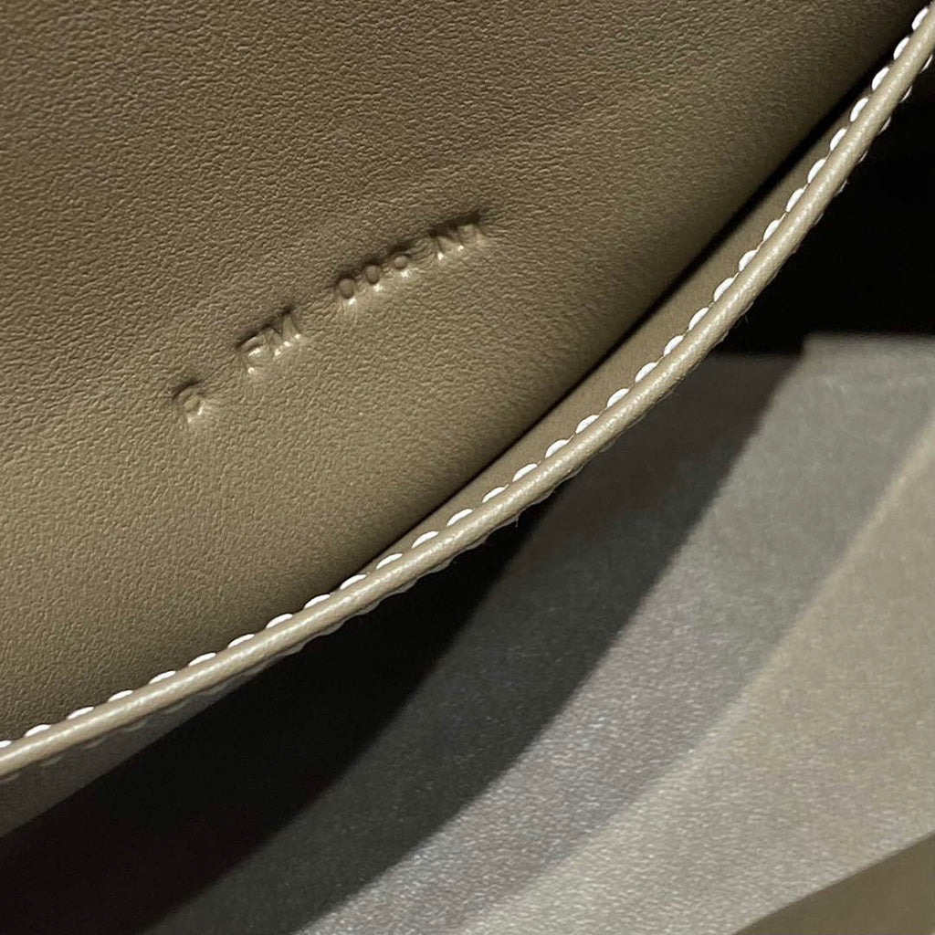 Hermes Bolide 1923 Mini Bag in Gray Evercolor Calfskin Gold Hardware
