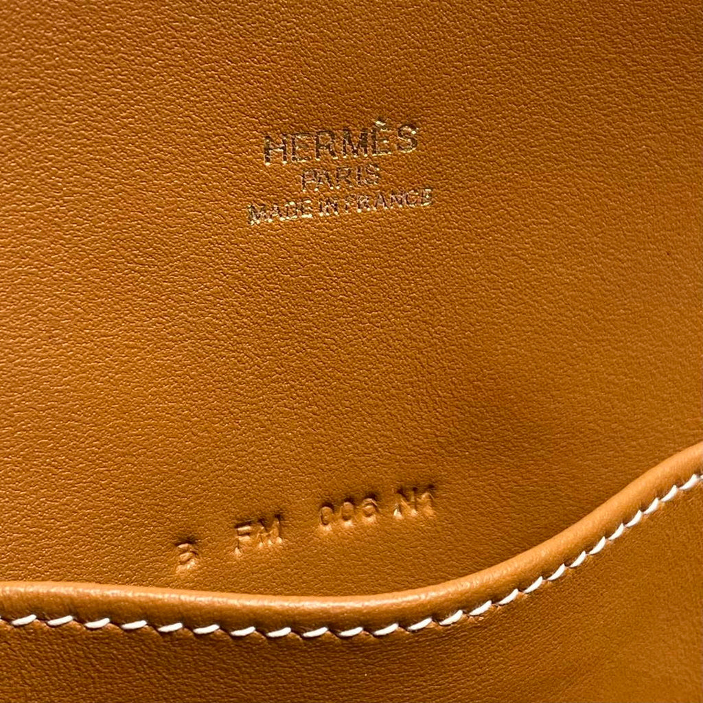Hermes Bolide 1923 Mini Bag in Brown Evercolor Calfskin Gold Hardware