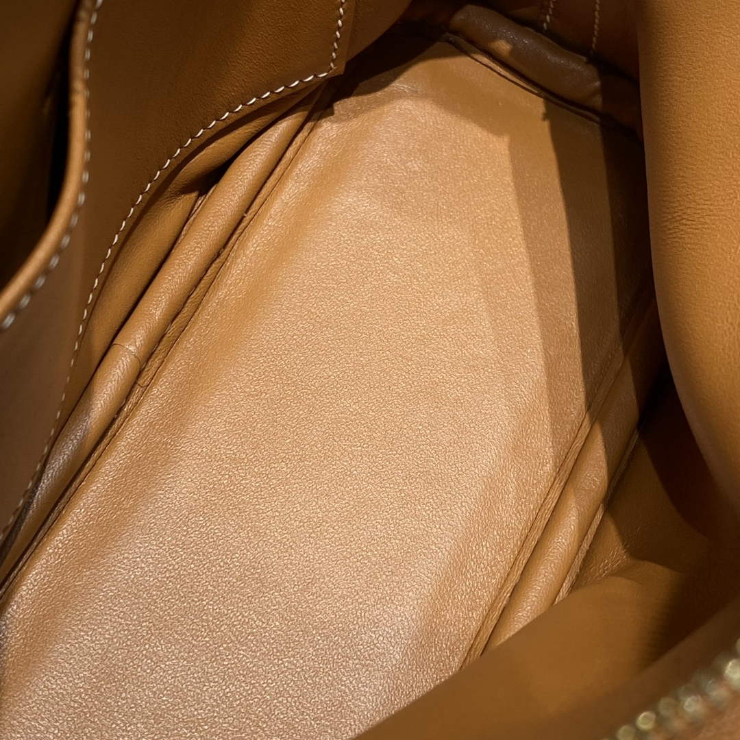 Hermes Bolide 1923 Mini Bag in Brown Evercolor Calfskin Gold Hardware
