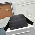Hermes Bolide Messenger bag in Togo calfskin Black