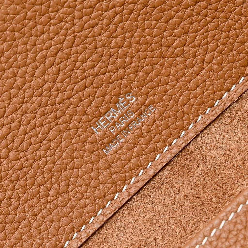 Hermes Bolide Messenger bag in Togo calfskin Brown