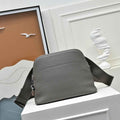 Hermes Bolide Messenger bag in Togo calfskin Gray