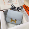 Hermes Constance Bag 19 Light Blue Epsom Leather Gold H0839324