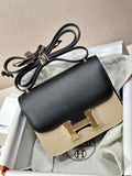 Hermes Constance Bag Black Epsom Leather Gold H2500