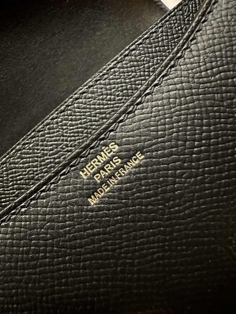 Hermes Constance Bag Black Epsom Leather Gold H2500
