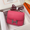 Hermes Constance Bag Dark Pink Epsom Leather Pink H2521