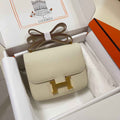 Hermes Constance Bag Epsom Beige Leather Gold H2544