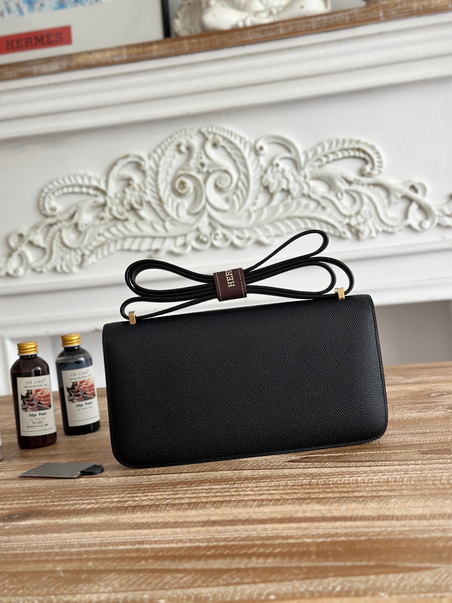 Hermès Constance bag in Black Epsom leather H382680