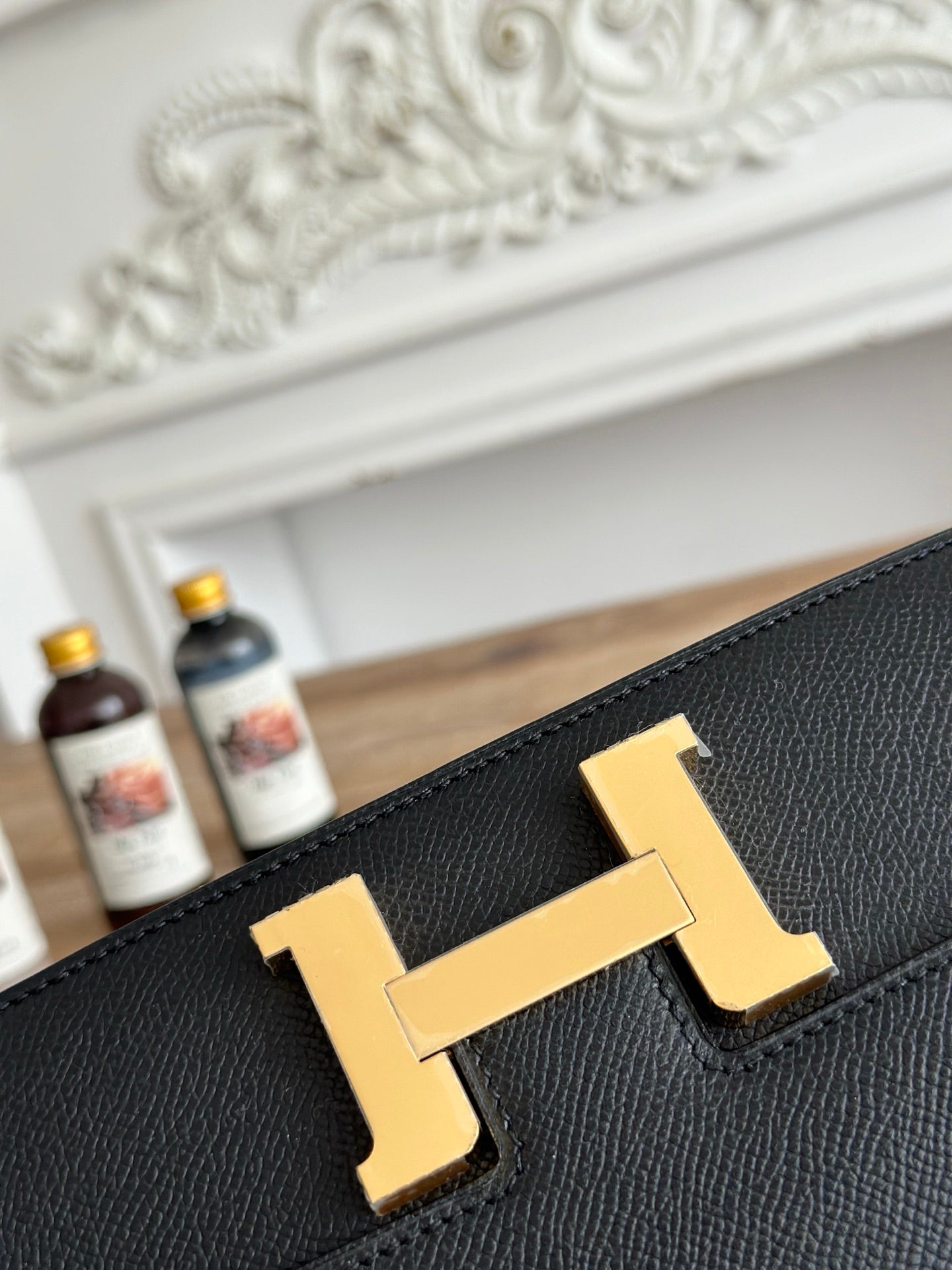 Hermès Constance bag in Black Epsom leather H382680