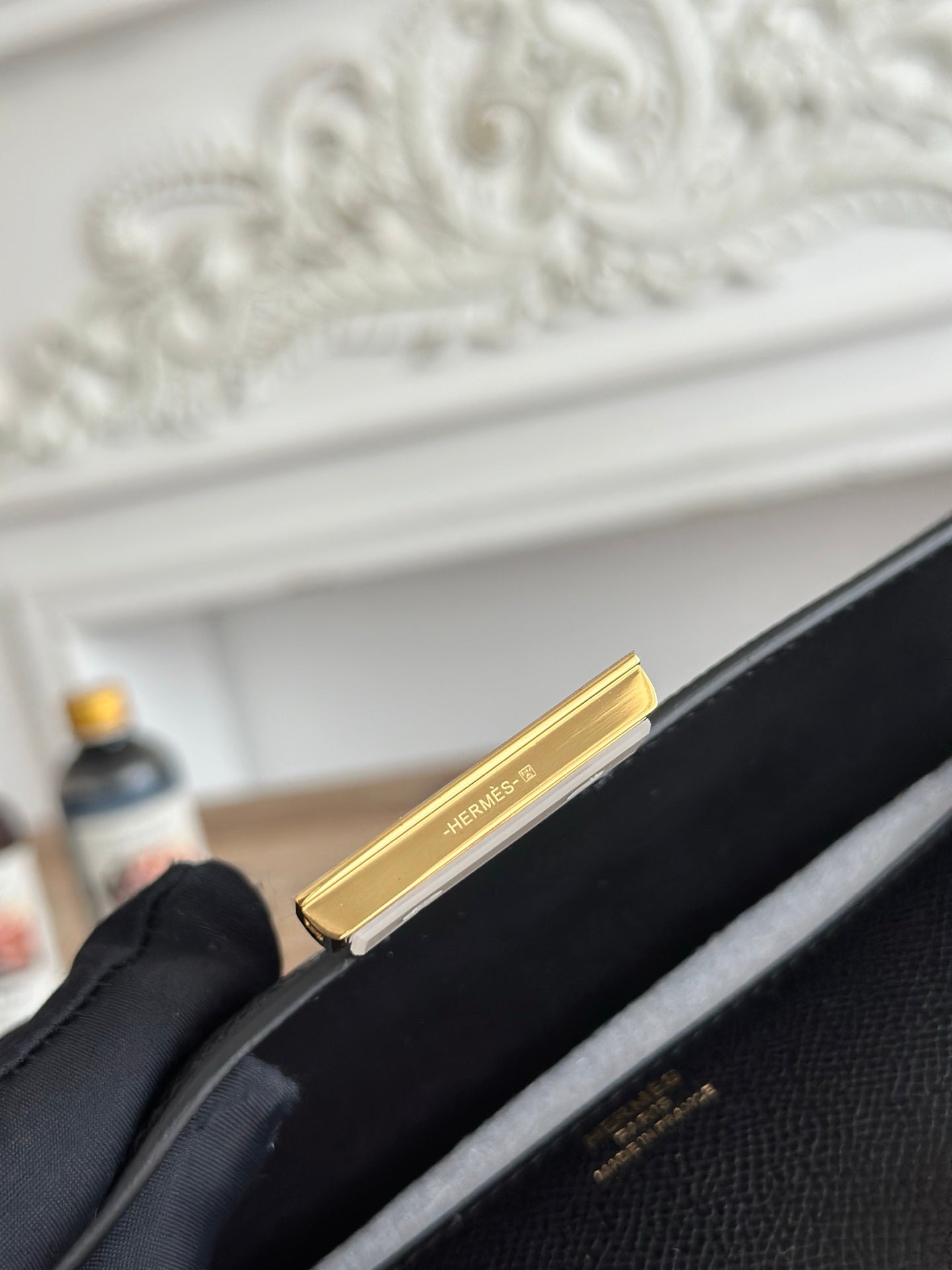 Hermès Constance bag in Black Epsom leather H382680