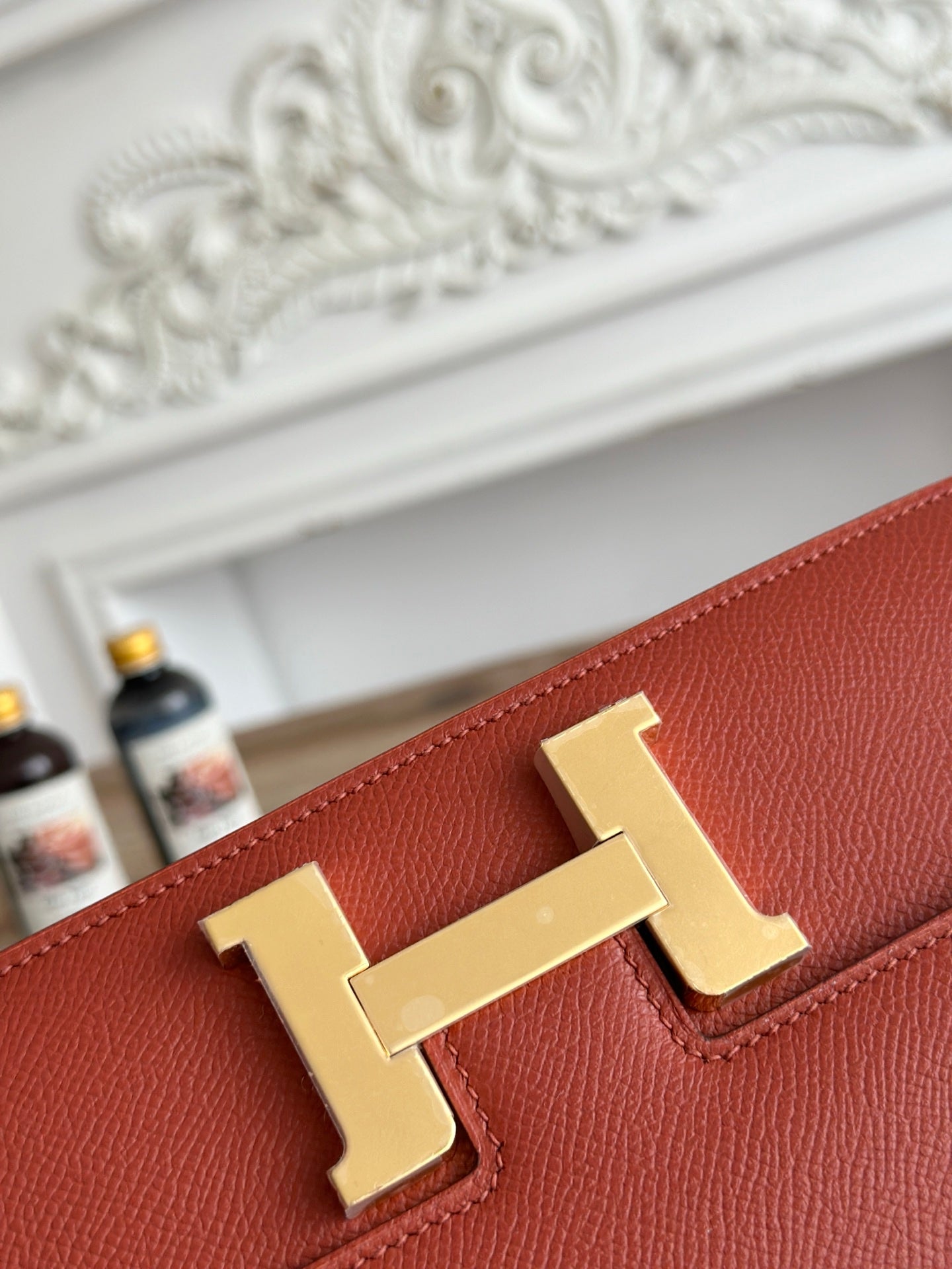 Hermès Constance bag in Brown Epsom leather H382685