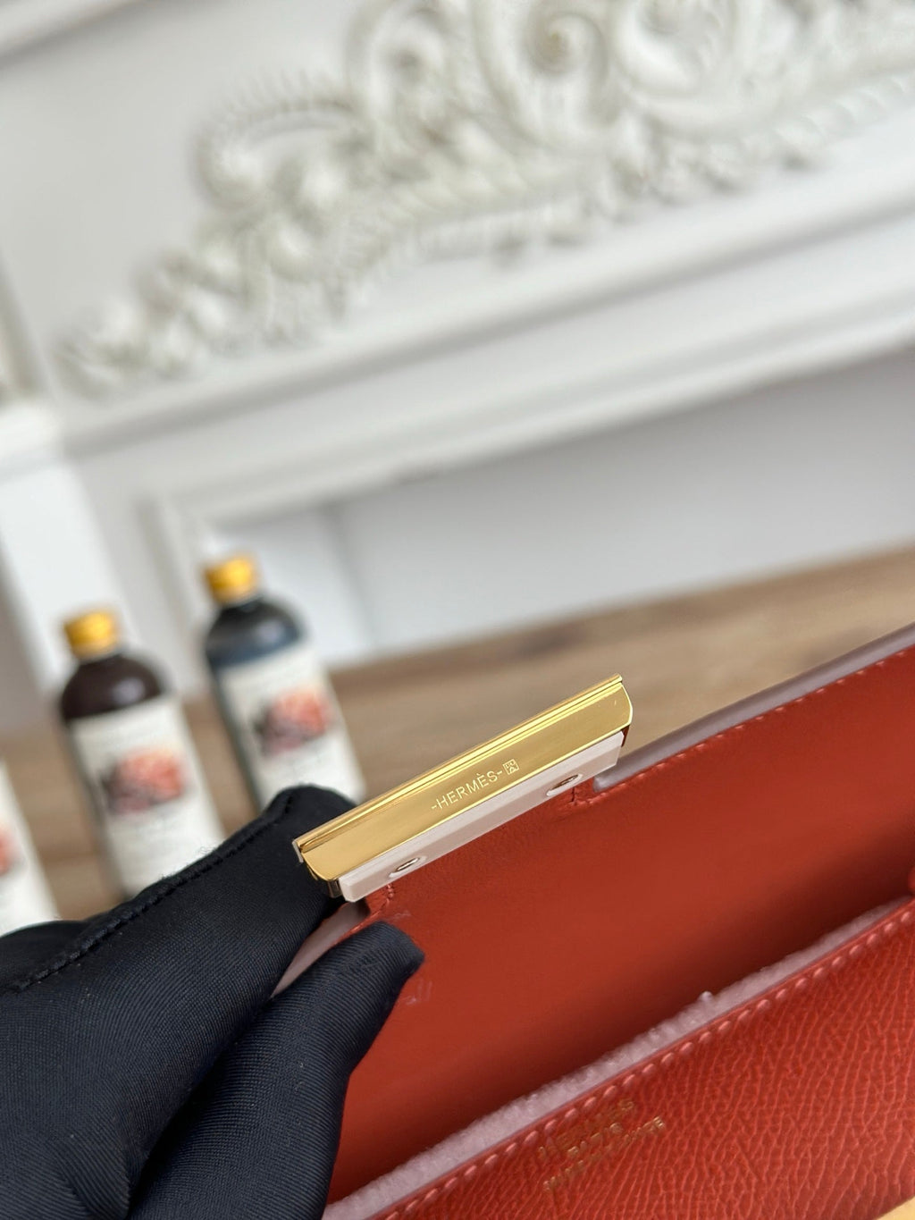 Hermès Constance bag in Brown Epsom leather H382685