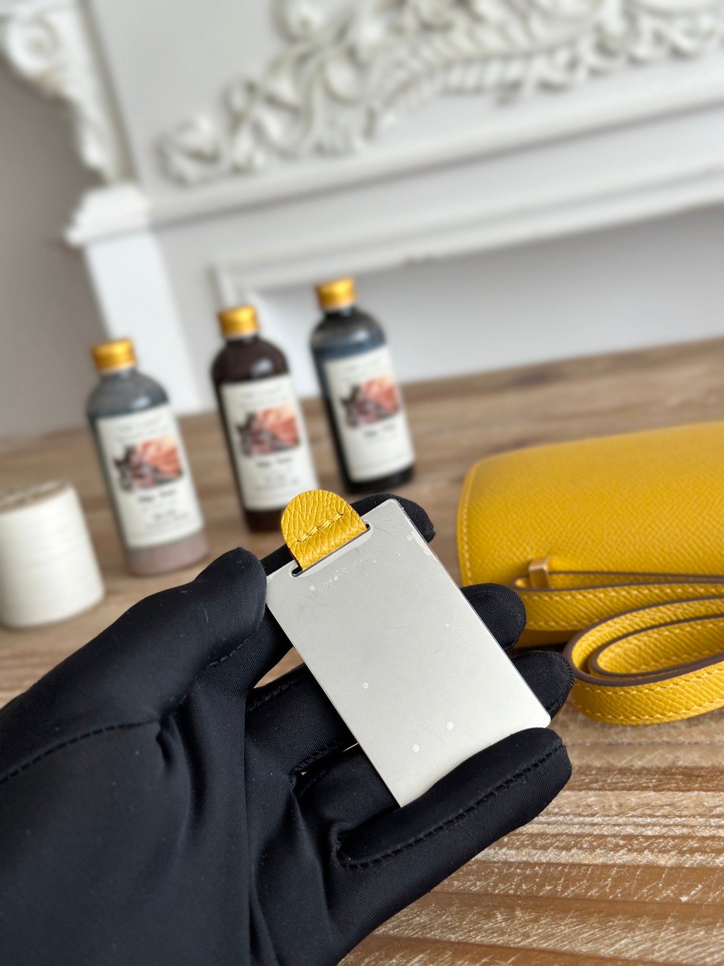 Hermès Constance bag in Yellow Epsom leather H382687