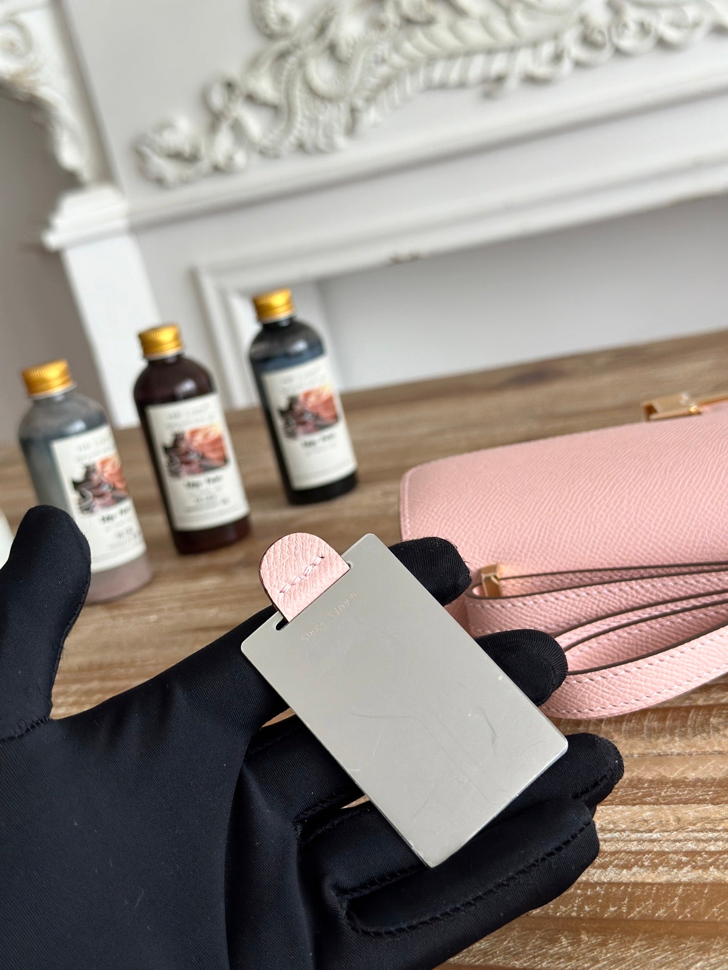 Hermès Constance bag in Pink Epsom leather H382688