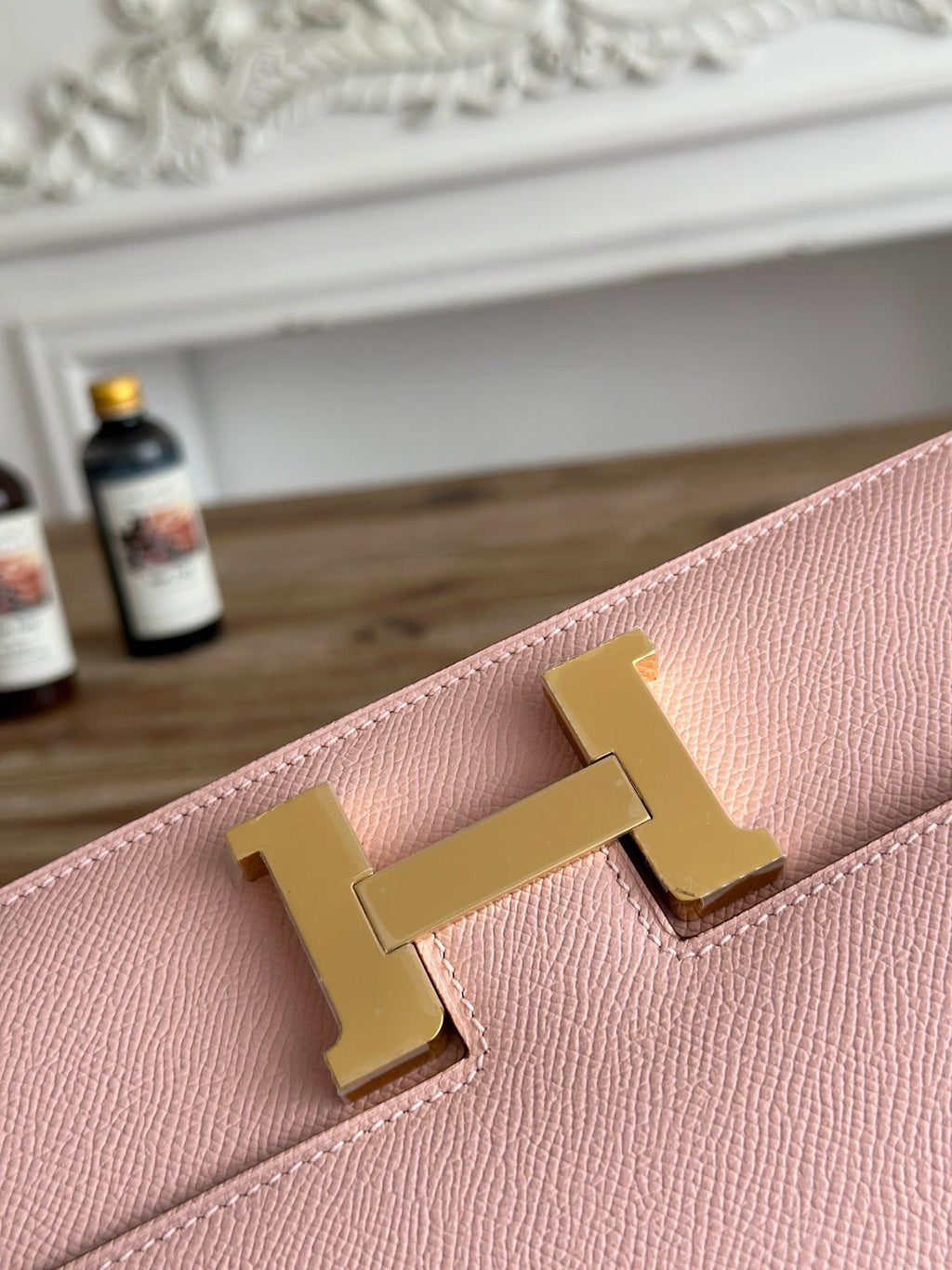 Hermès Constance bag in Pink Epsom leather H382688