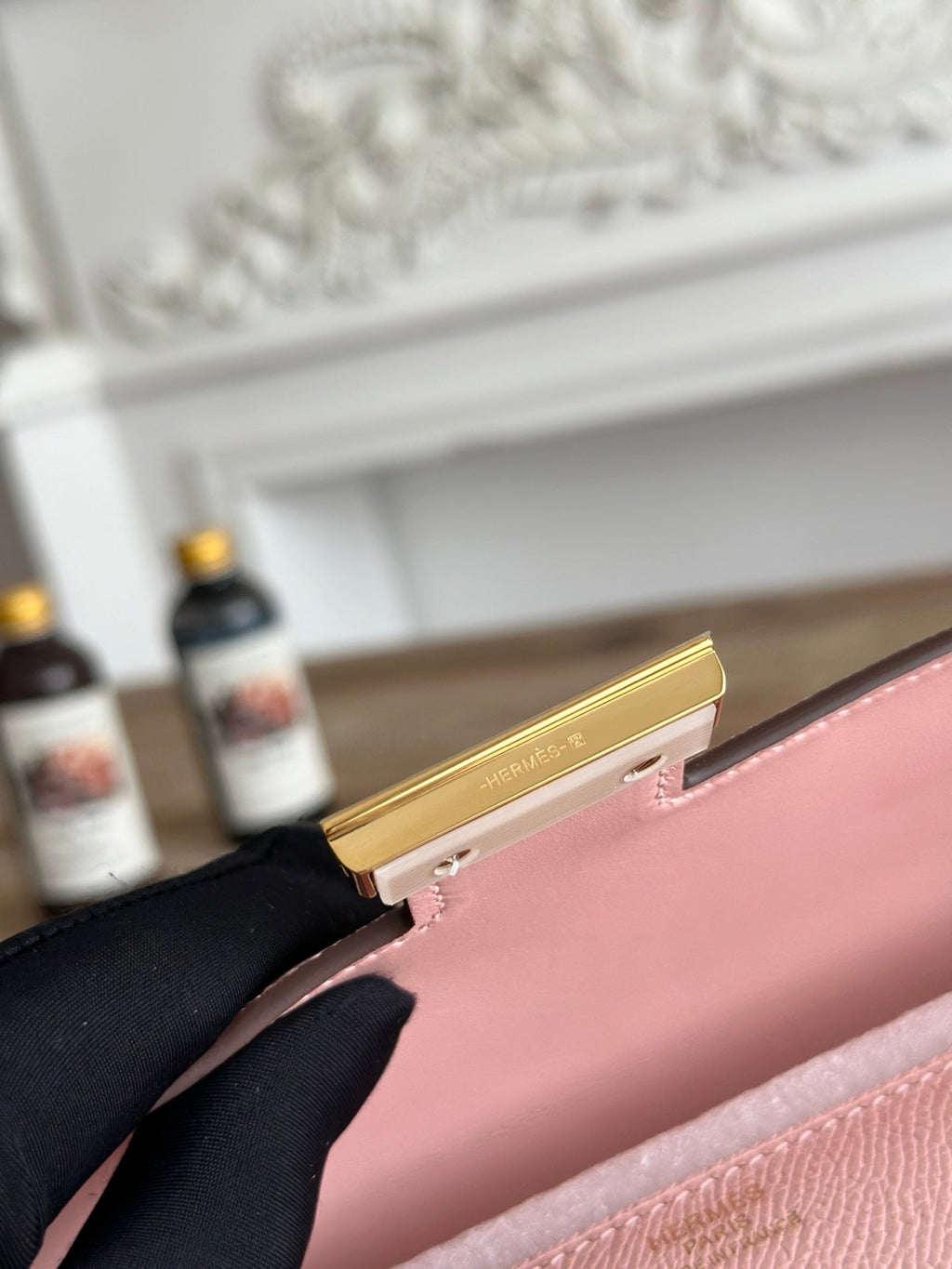 Hermès Constance bag in Pink Epsom leather H382688