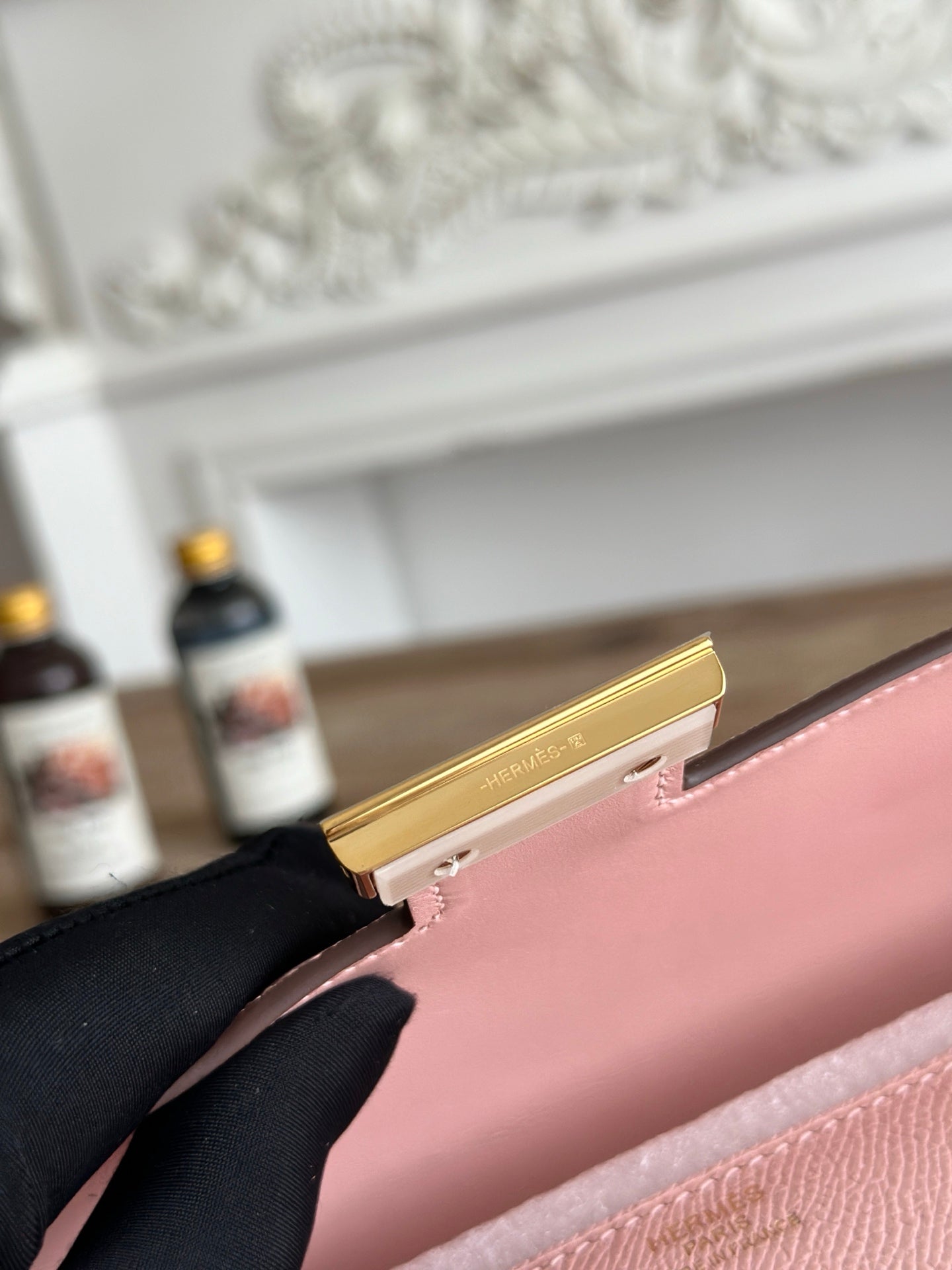 Hermès Constance bag in Pink Epsom leather H382688