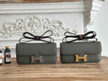Hermès Constance bag in Dark Gray Epsom leather H382690