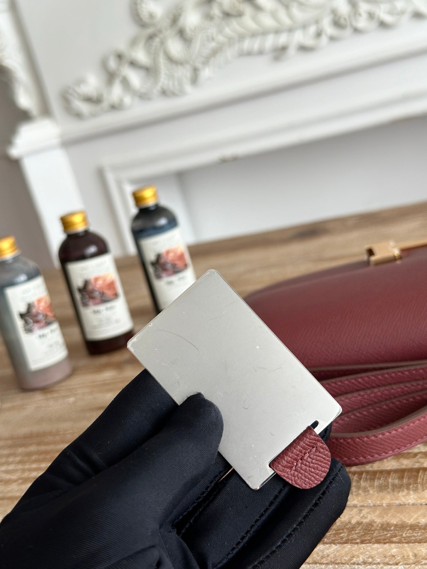 Hermès Constance bag in Wine Red Epsom leather H382691