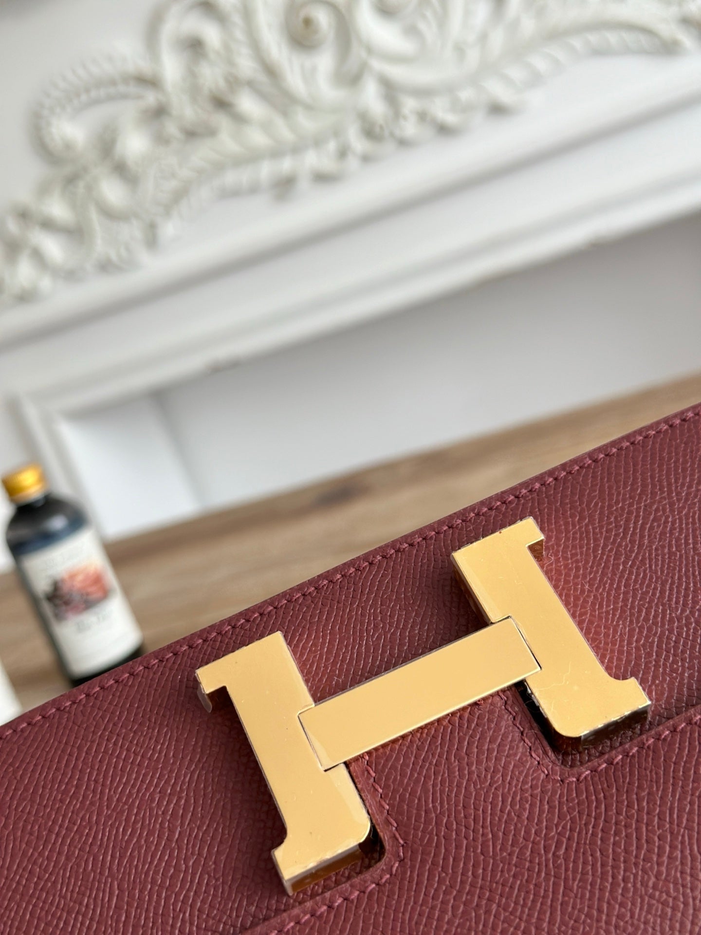 Hermès Constance bag in Wine Red Epsom leather H382691