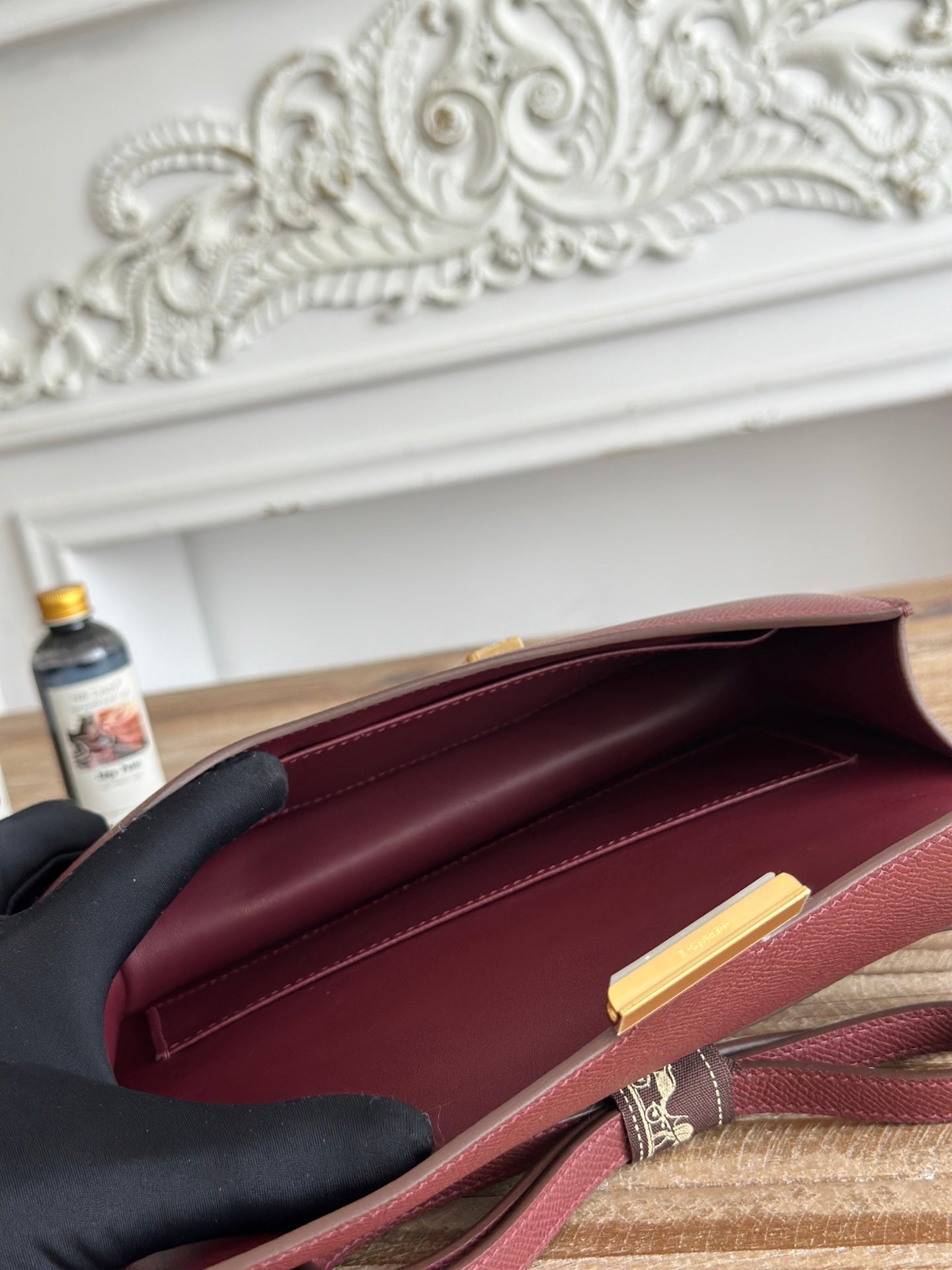 Hermès Constance bag in Wine Red Epsom leather H382691