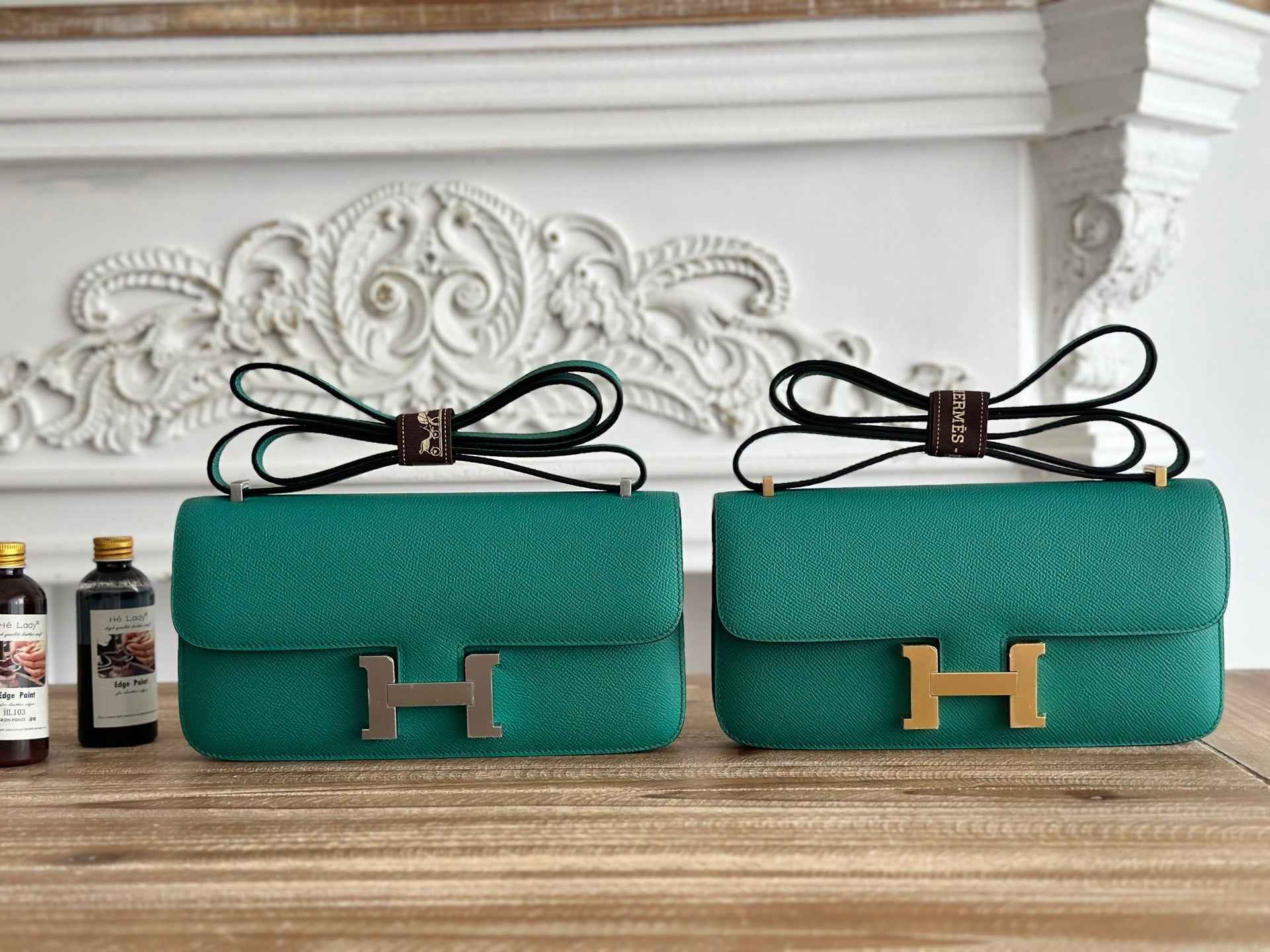 Hermès Constance bag in Green Epsom leather H382695