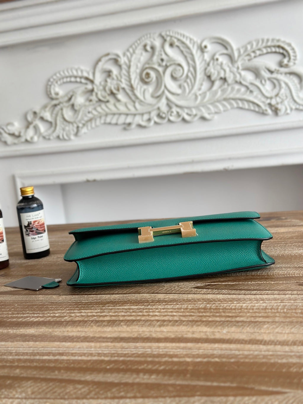 Hermès Constance bag in Green Epsom leather H382695