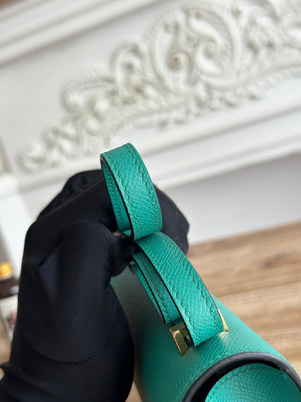 Hermès Constance bag in Green Epsom leather H382695