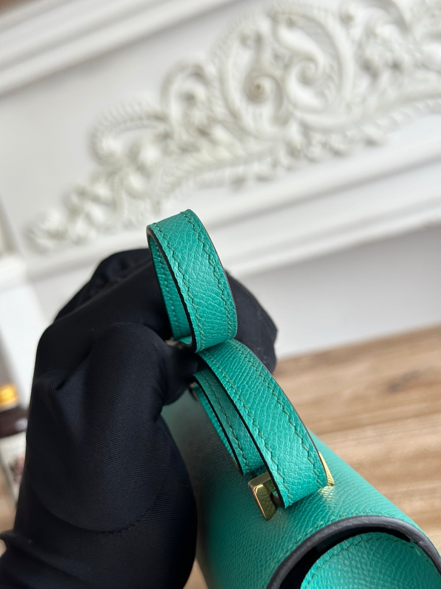 Hermès Constance bag in Green Epsom leather H382695