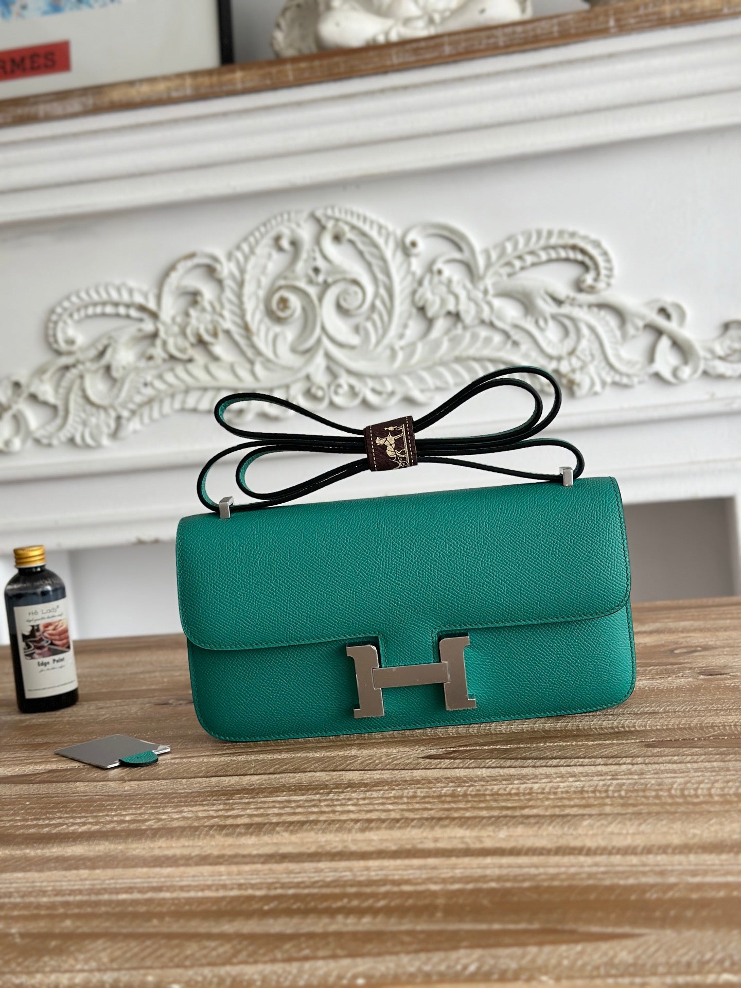 Hermès Constance bag in Green Epsom leather H382695
