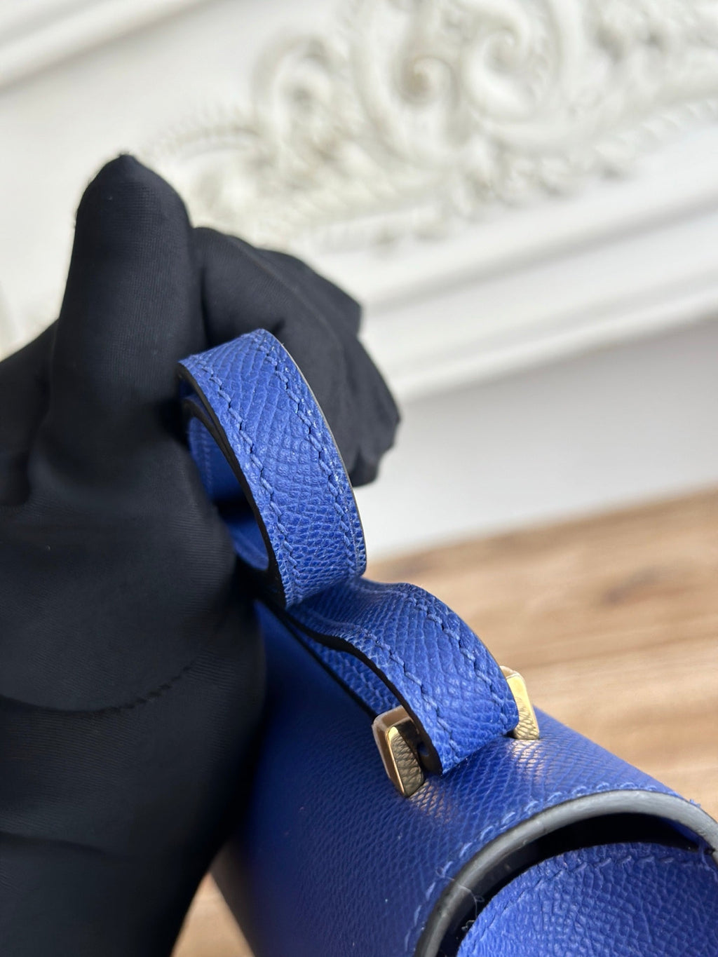 Hermès Constance bag in Dark Blue Epsom leather H382696