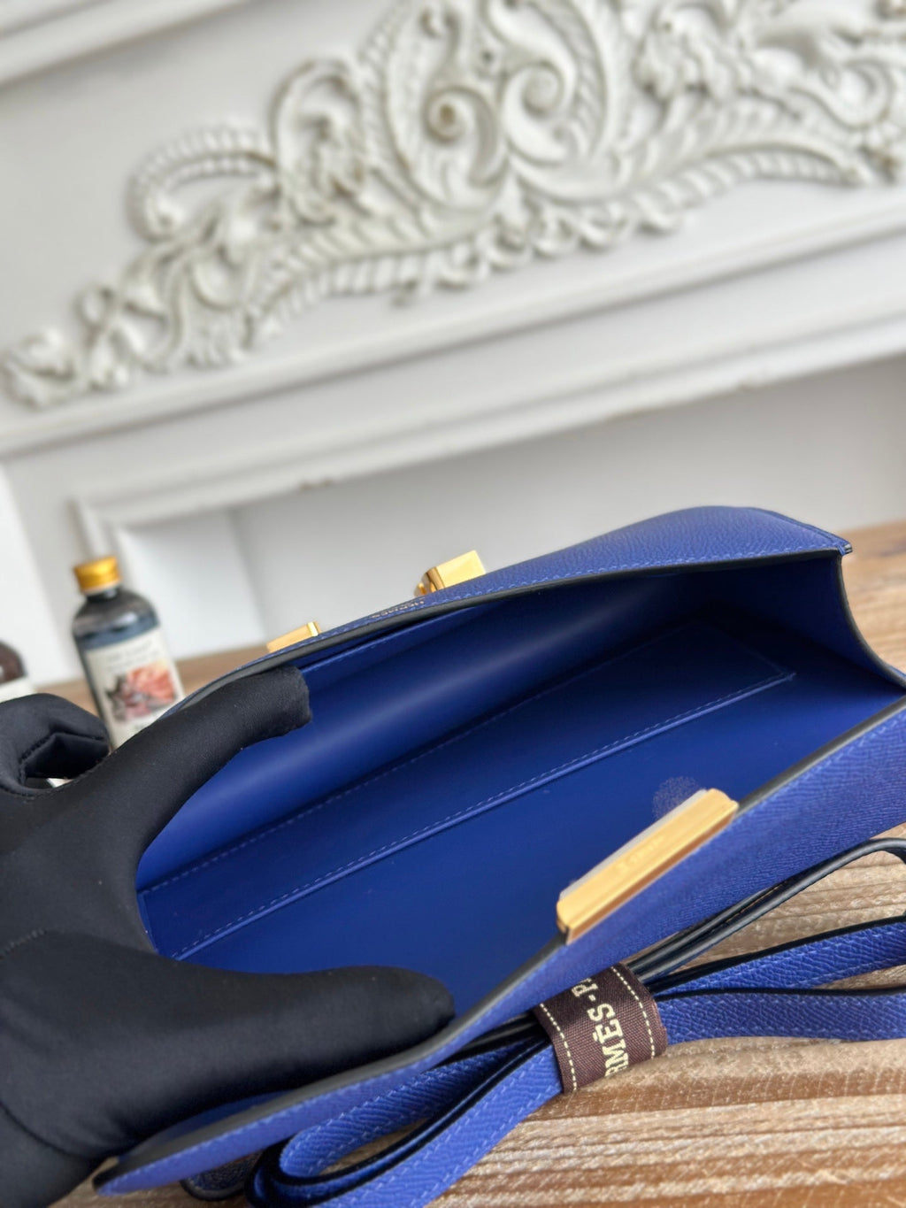 Hermès Constance bag in Dark Blue Epsom leather H382696