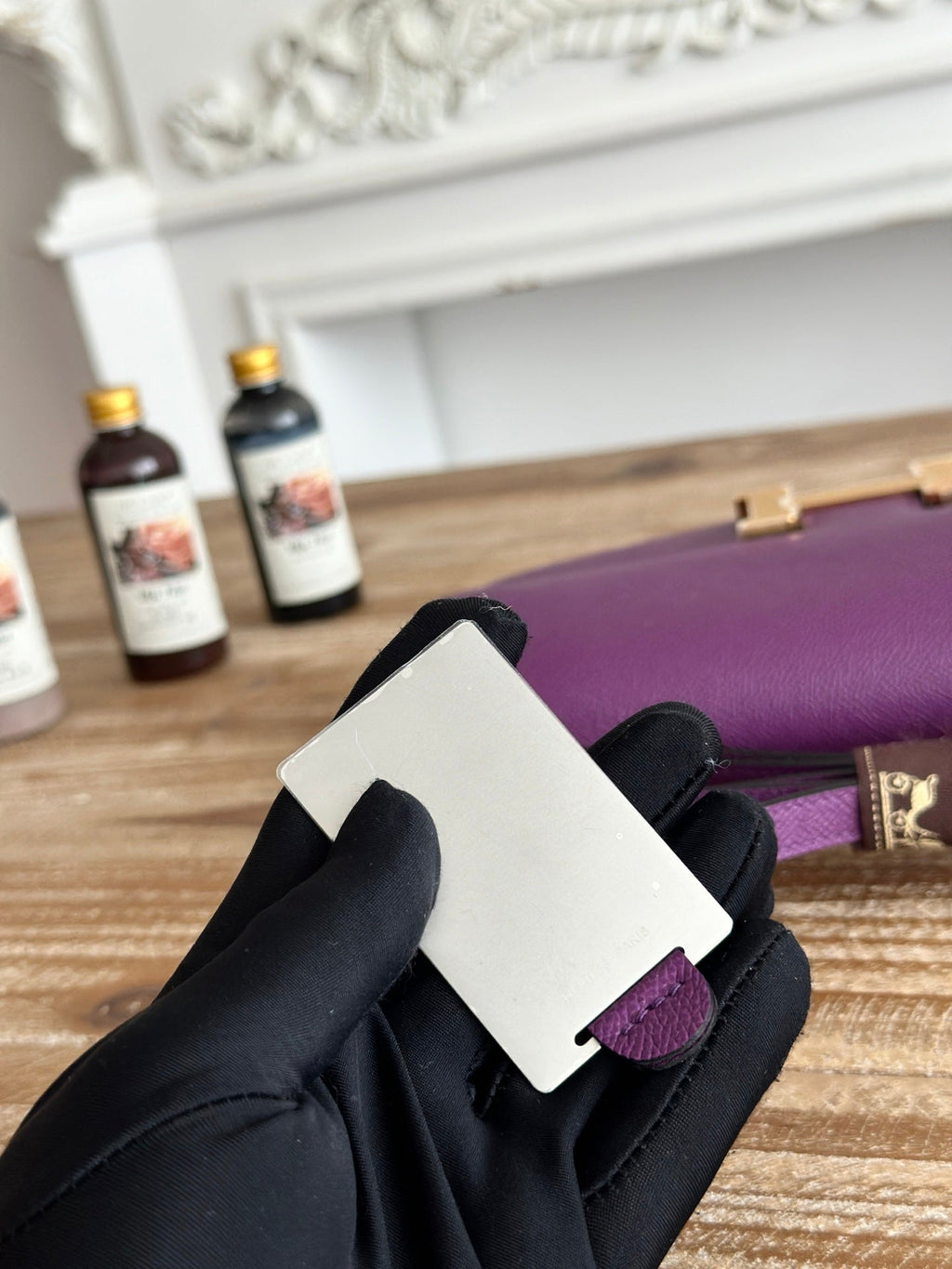 Hermès Constance bag in Purple Epsom leather H382698
