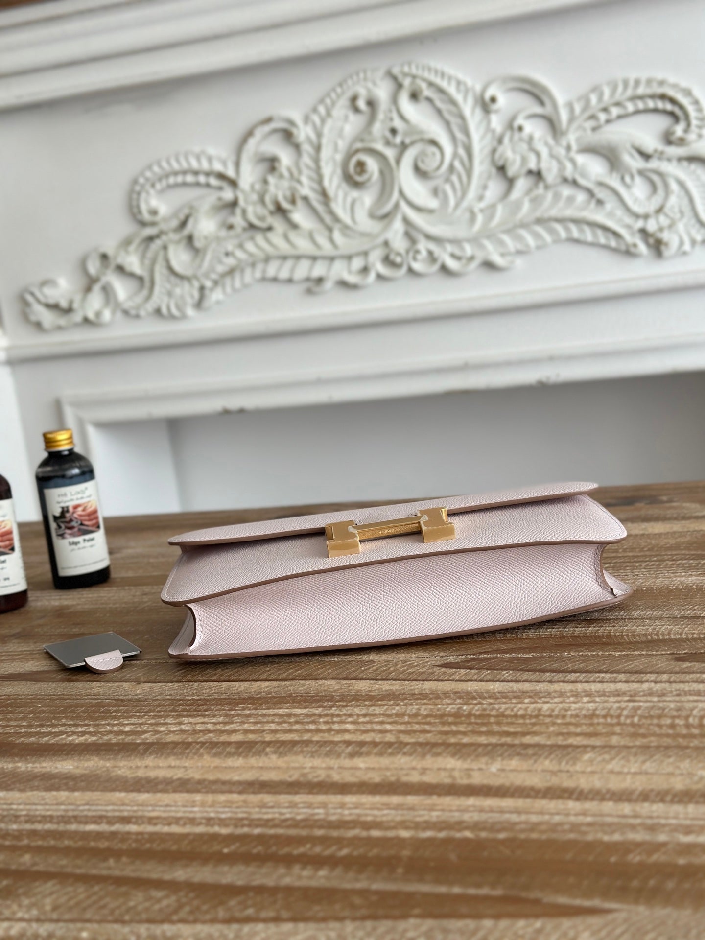 Hermès Constance bag in Light Pink Epsom leather H382653