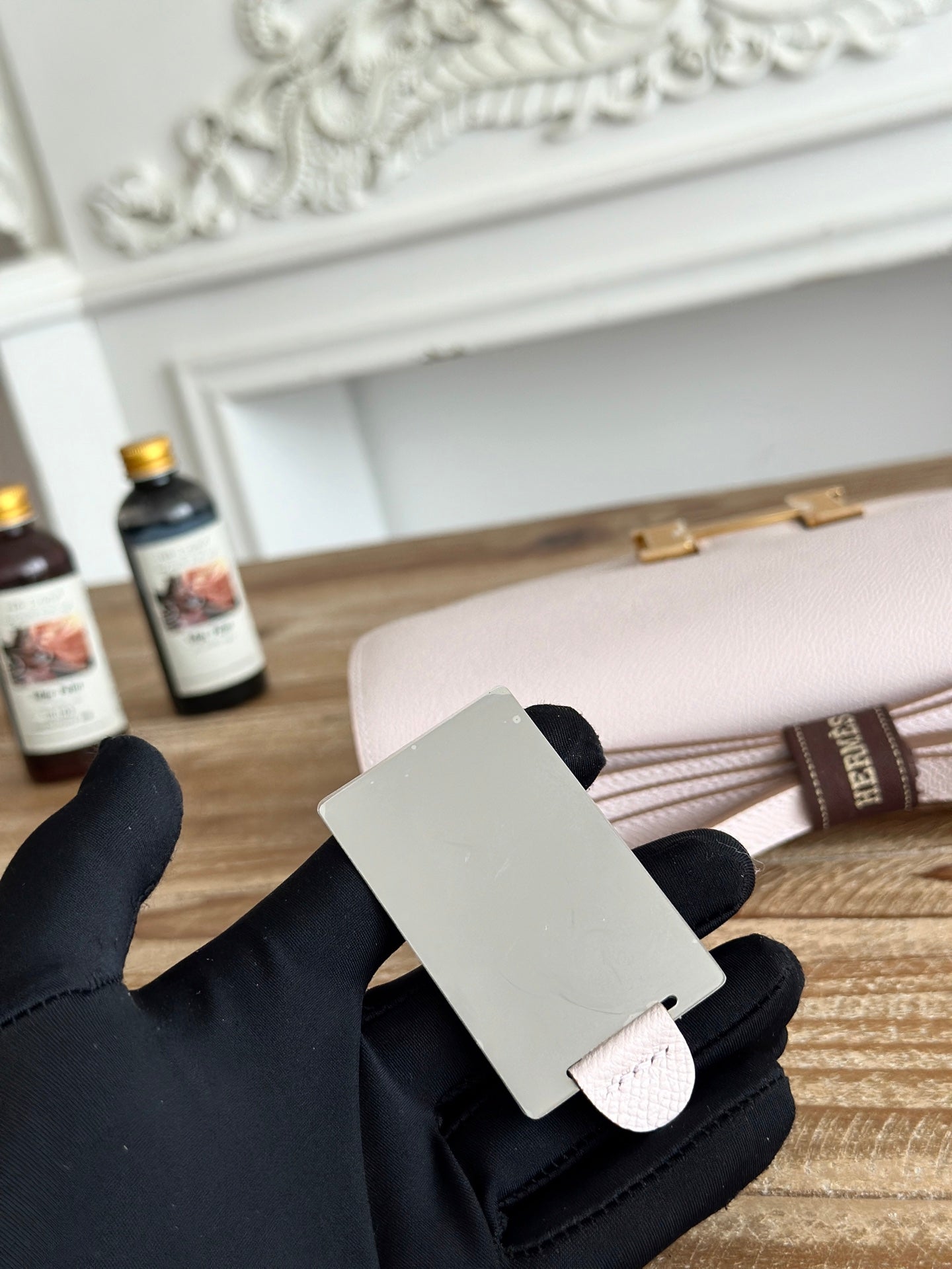 Hermès Constance bag in Light Pink Epsom leather H382653
