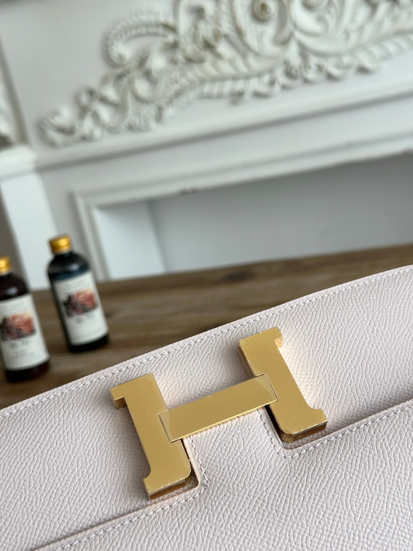 Hermès Constance bag in Light Pink Epsom leather H382653