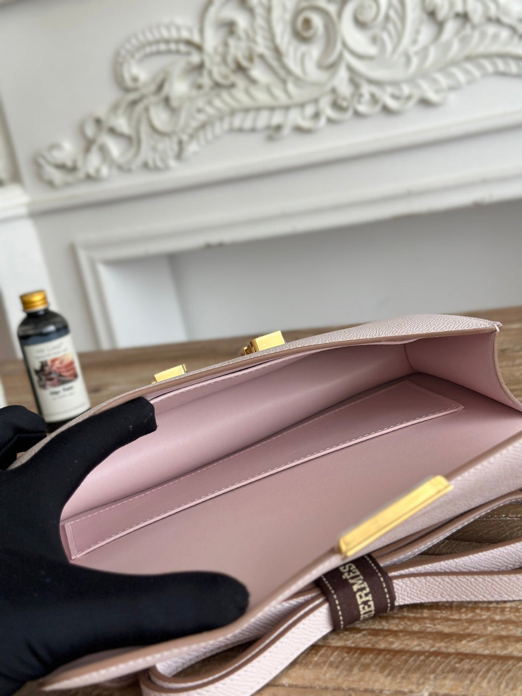 Hermès Constance bag in Light Pink Epsom leather H382653