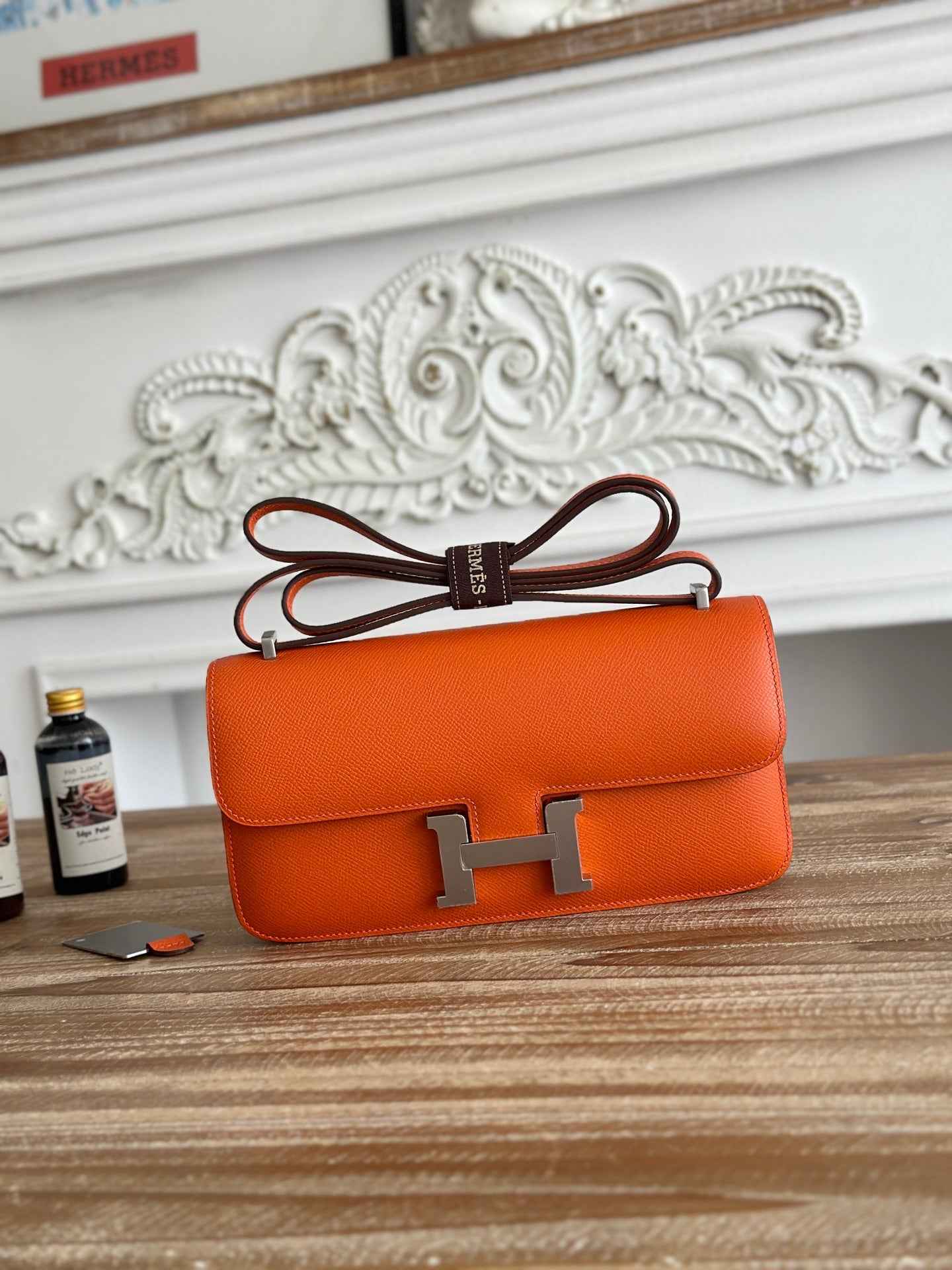Hermès Constance bag in Orange Epsom leather H382699