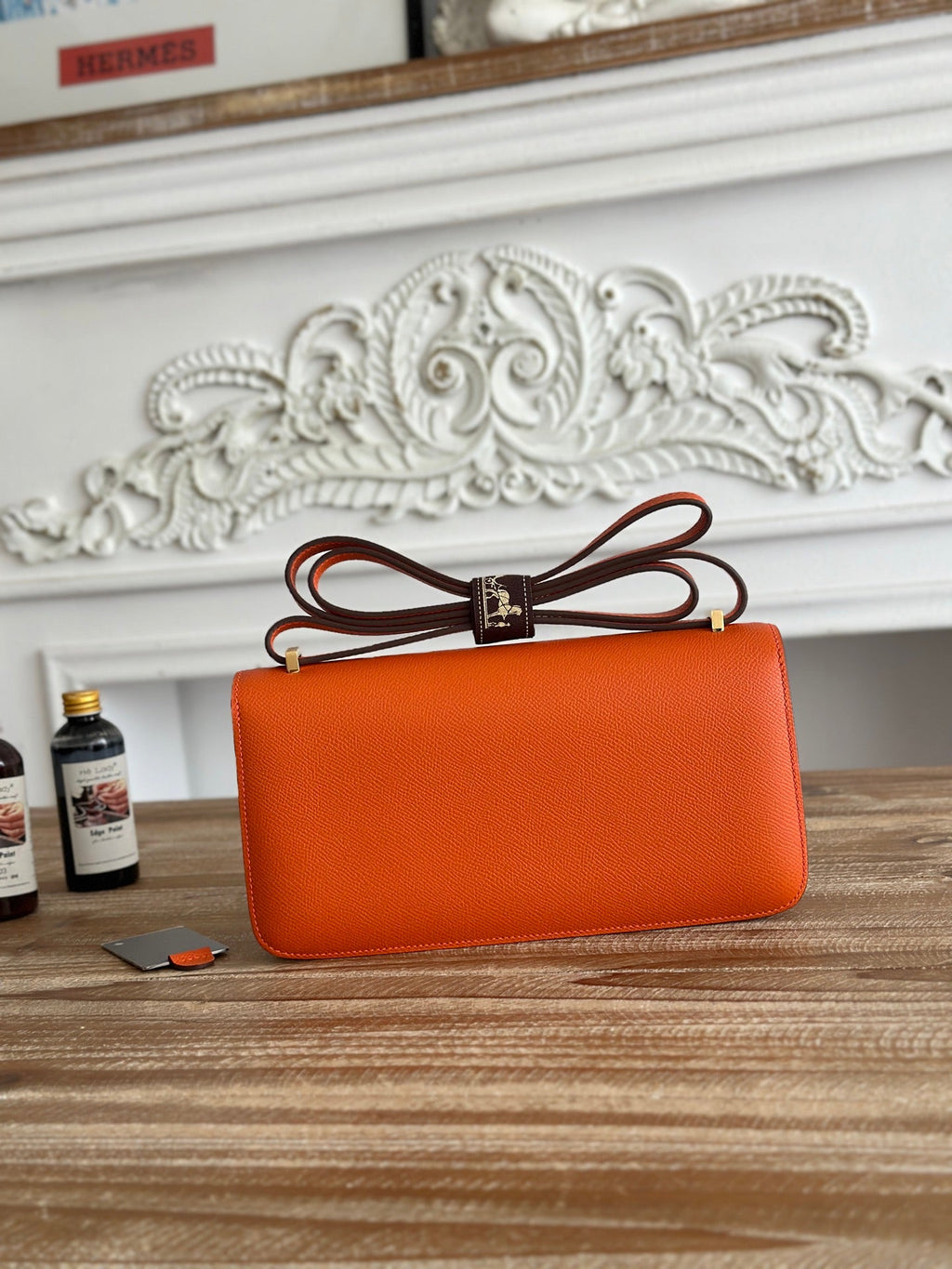 Hermès Constance bag in Orange Epsom leather H382699