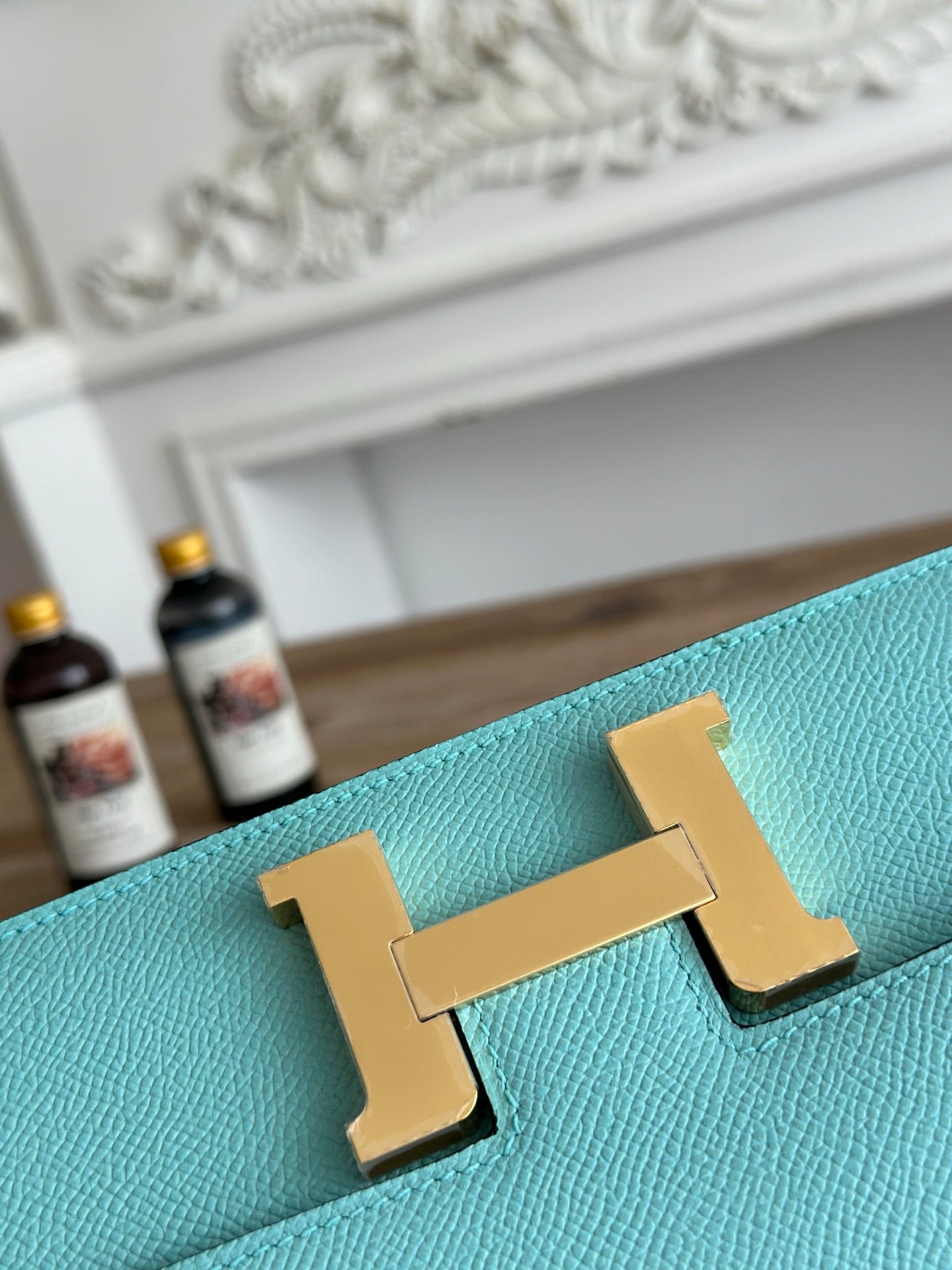 Hermès Constance bag in Blue Epsom leather H382650