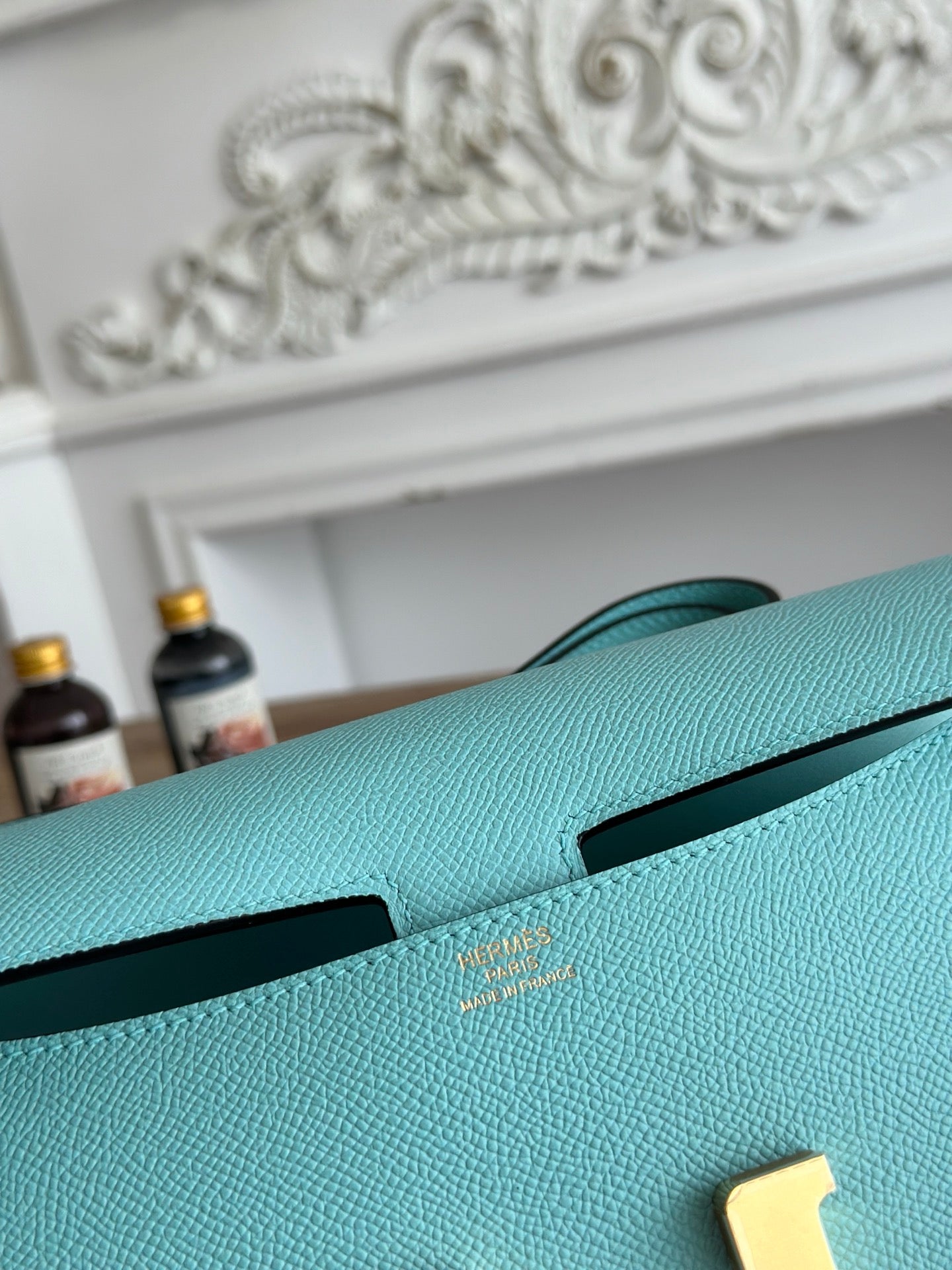 Hermès Constance bag in Blue Epsom leather H382650
