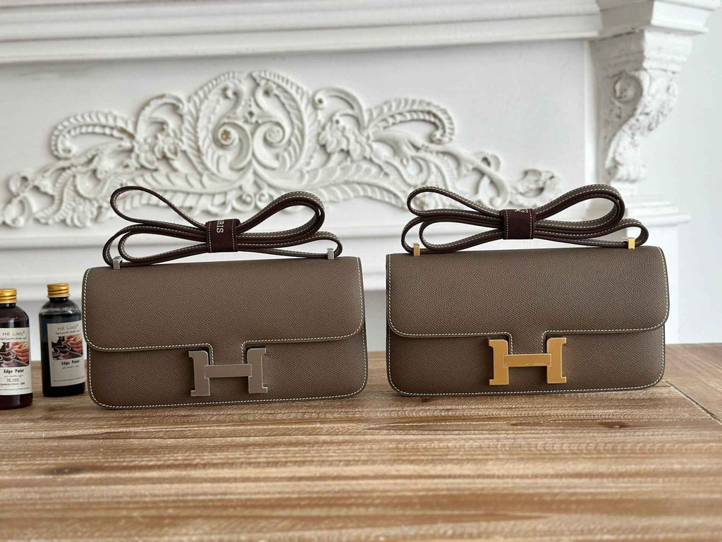 Hermès Constance bag in Gray Epsom leather H382689
