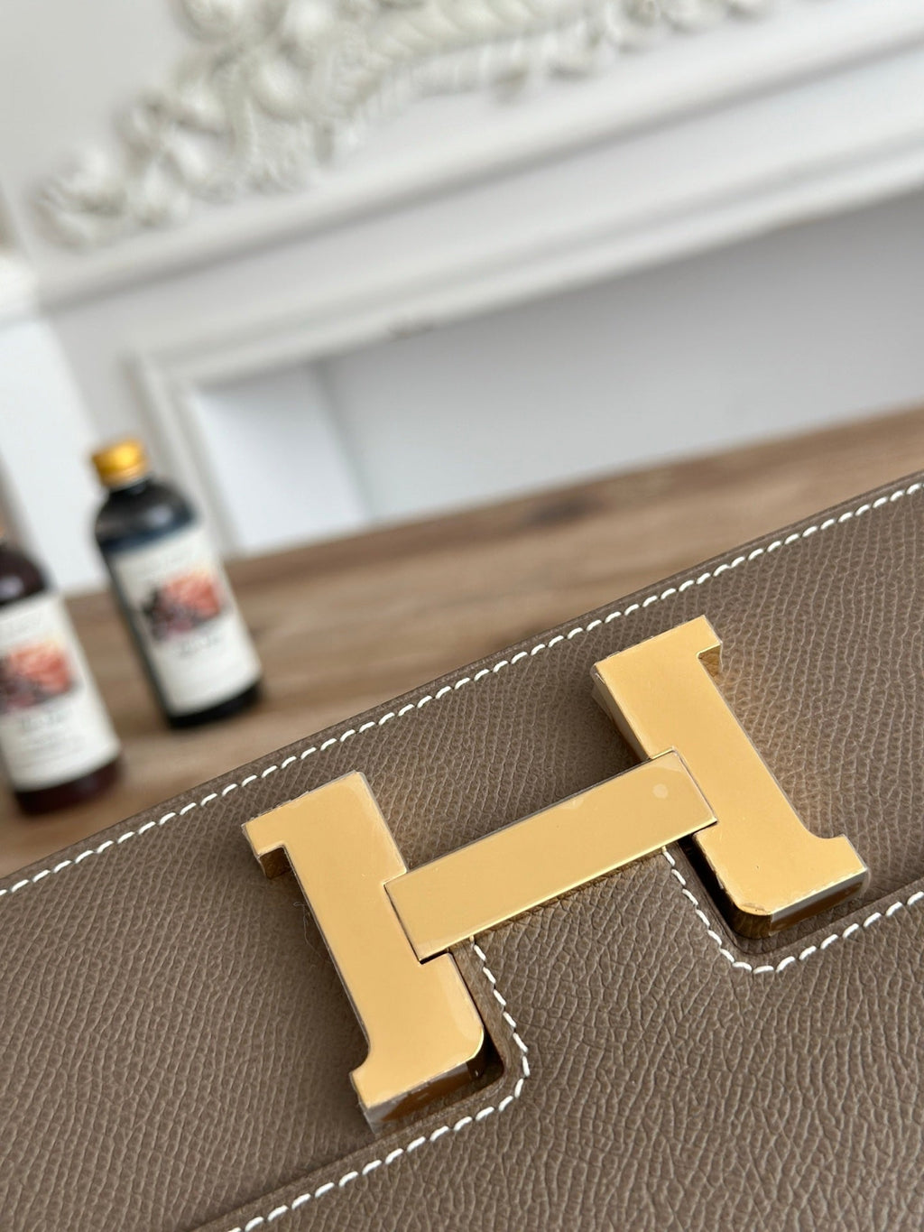 Hermès Constance bag in Gray Epsom leather H382689