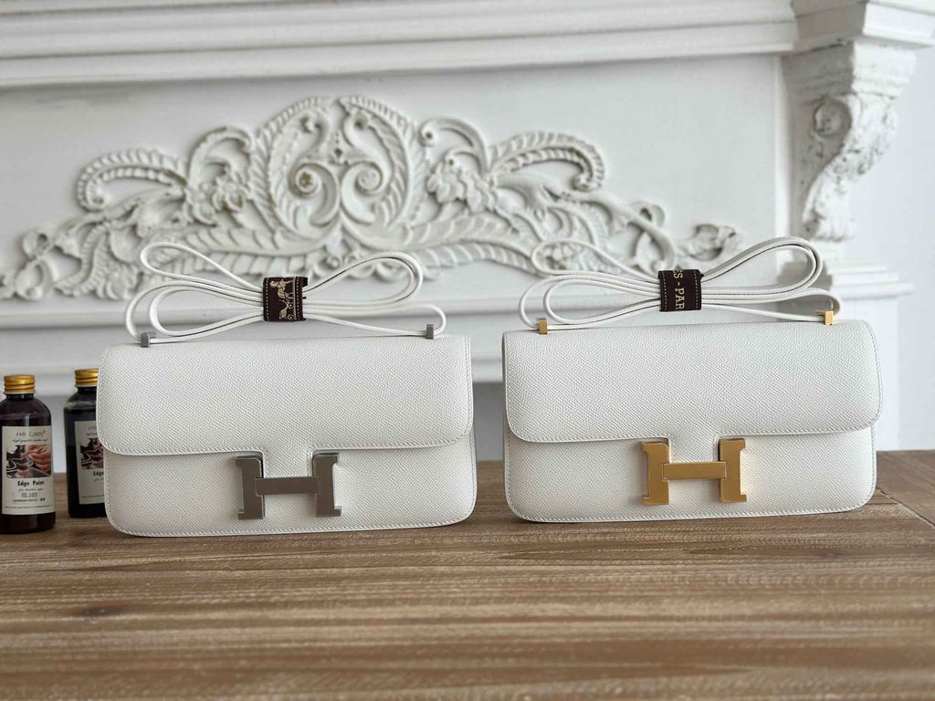 Hermès Constance bag in White Epsom leather H382651