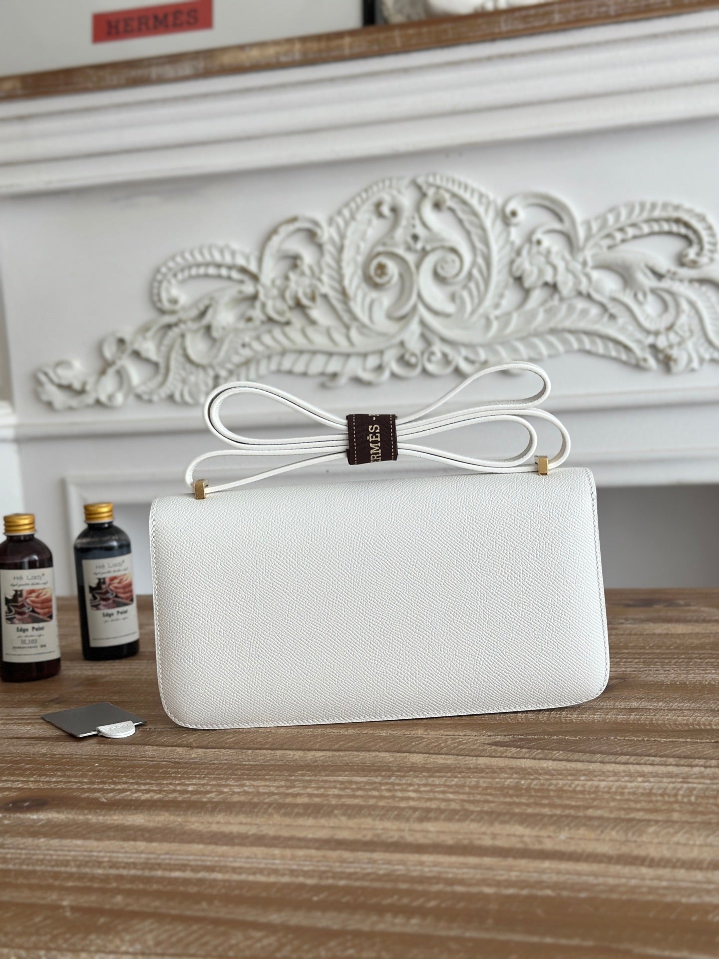 Hermès Constance bag in White Epsom leather H382651